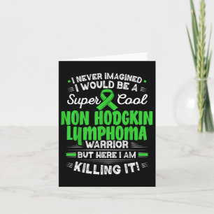 Cooles Non-Hodgkin-Lymphom Warrior Non-Hodgkin-Lym Karte