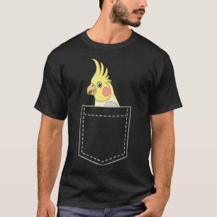 Cooles Nymphensittich-Design T-Shirt
