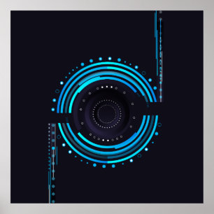 Cooles Objektivdesign Poster