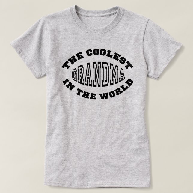 Cooles Oma T-Shirt (Design vorne)