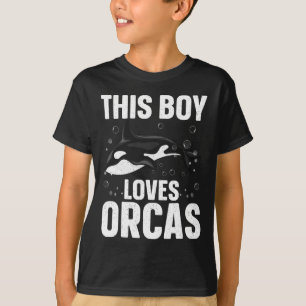 Cooles Orca-Design für Jungen Kinder Männer-See-Or T-Shirt