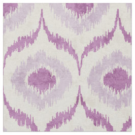Cooles orchid-lila-weißes Tribal Stoff