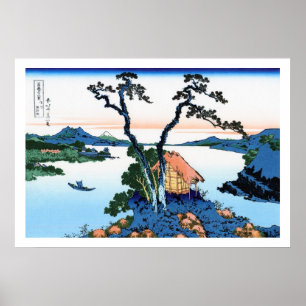 Cooles orientalisches japanisches Hokusai Fuji Aus Poster