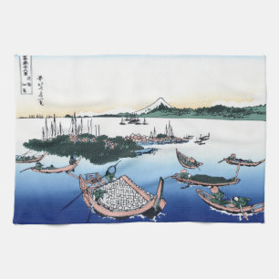 Cooles orientalisches japanisches Hokusai Fuji Lan Küchentuch