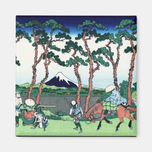 Cooles orientalisches japanisches Hokusai Fuji Lan Magnet