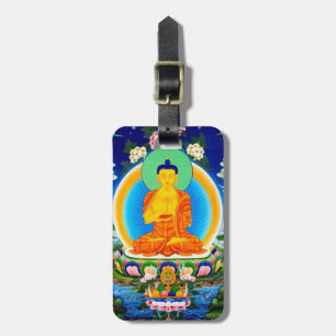 Cooles orientalisches tibetanisches thangka gepäckanhänger