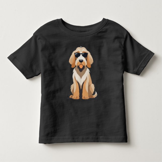 Cooles Otterhound mit Sunnien Kleinkind T-shirt (Vorderseite)