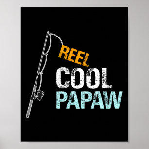 Cooles Papageschenk für Großvater von Großtochter Poster