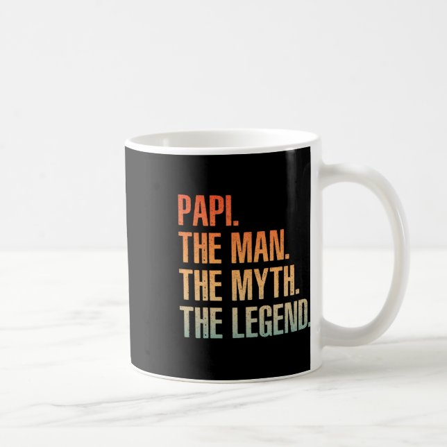 Cooles Papi für Männer Vater Opa Man Myth Legend F Kaffeetasse (Rechts)