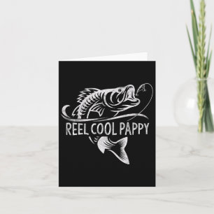 Cooles Pappy Fishing Gaben Papy Vatertag Karte
