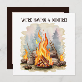 cooles Party für Brandschutz Einladung