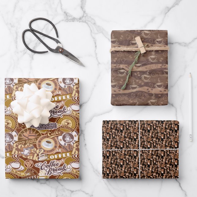 cooles Party Geschenkpapier Set (Vorderseite)