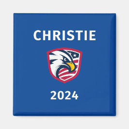 Cooles Patriotic Chris Christie 2024 Election Magn Magnet