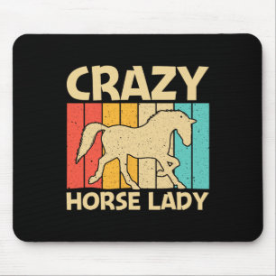 Cooles Pferd für Frauen - Girls - Pferderücken Ri Mousepad