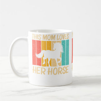 Cooles Pferd für Mama Frauen Reiten Pferdeliebhabe Kaffeetasse