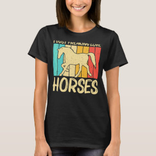 Cooles Pferd Für Männer Frauen Reitsport Reiten T-Shirt