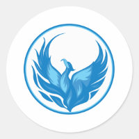 Cooles Phoenix Bird-Design