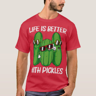 Cooles Pickeln-Design für Männer Frauen Pickle Foo T-Shirt