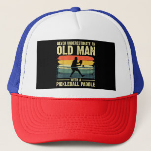 Cooles Pickleball-Design für Männer Opa Pickleball Truckerkappe
