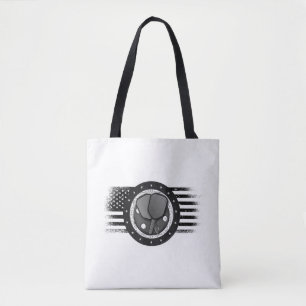 Cooles Pickleball Sport USA Grunge Flag - Pickleba