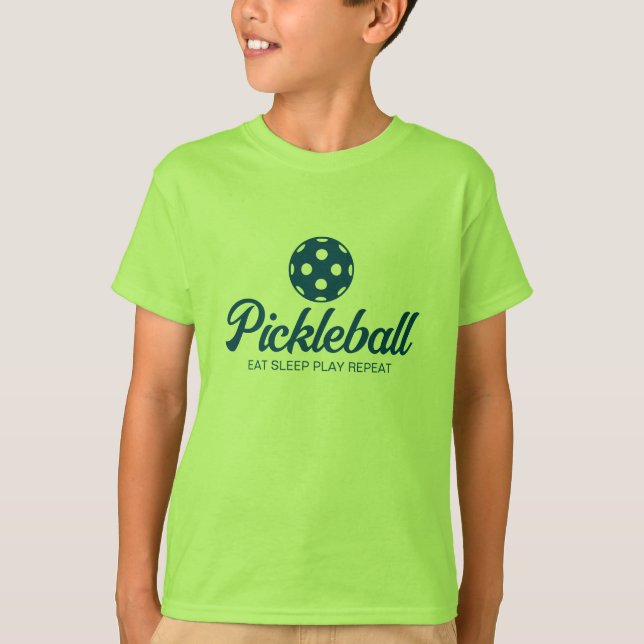 Cooles Pickleball-Sportkind ist kein Shirt für Jun (Vorderseite)