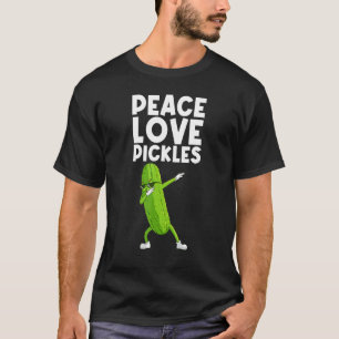 Cooles Picknick für Männer Frauen Großes Dill Gurk T-Shirt