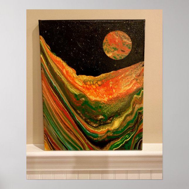 Cooles Plakat, Sci-Fi-Plakat Poster (Vorne)