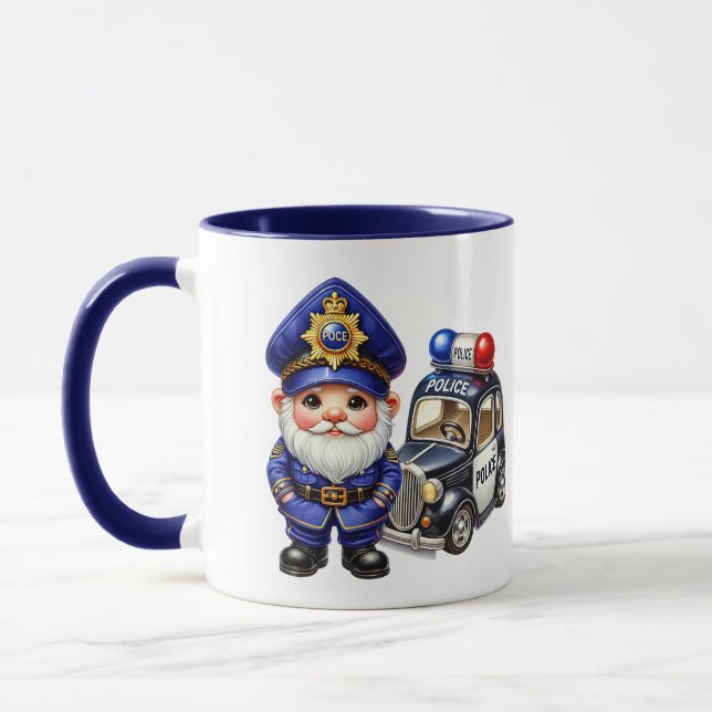 Cooles Polizeigenom Tasse (Links)