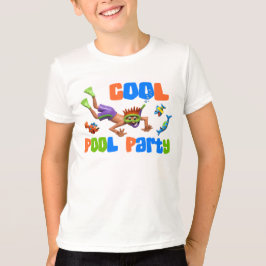 Cooles Pool-Party T-Shirt