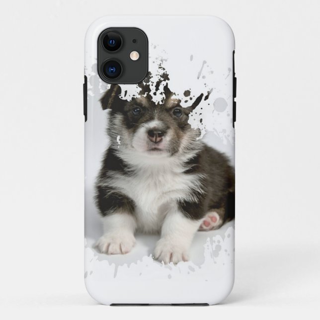 Cooles Puppy-Design Case-Mate iPhone Hülle (Rückseite)