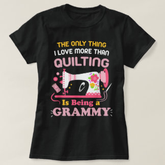 Cooles Quilting Design für Frauen Großmutter Quilt T-Shirt
