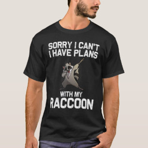 Cooles Raccoon für Männer Frauen Müll Panda Tier w T-Shirt