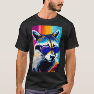 Cooles Raccoon T-Shirt