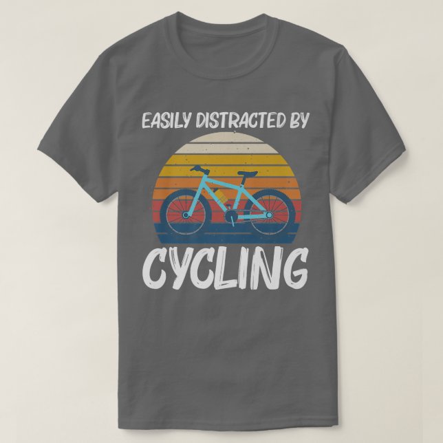Cooles Raddesign für Damen und Herren - Fahrrad C T-Shirt (Design vorne)