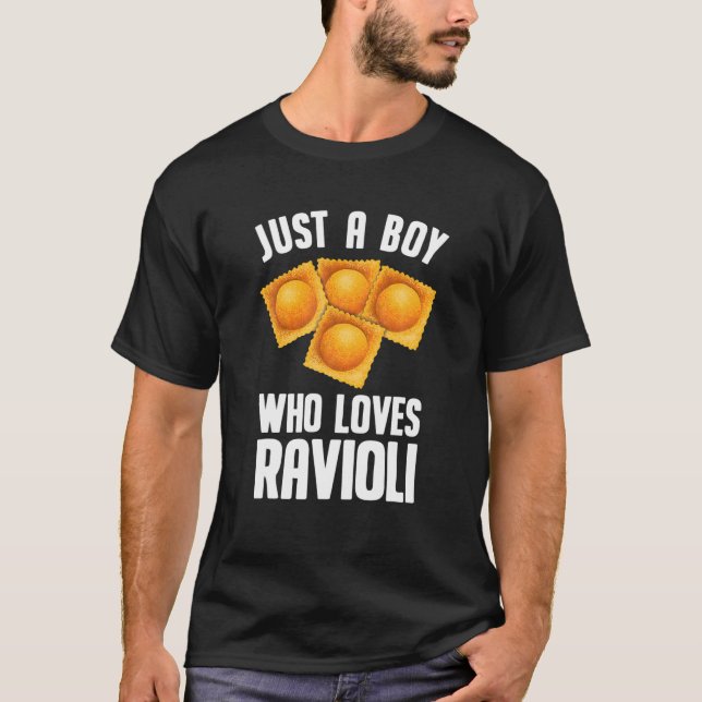 Cooles Ravioli Design für Jungen Männer Ravioli Pa T-Shirt (Vorderseite)
