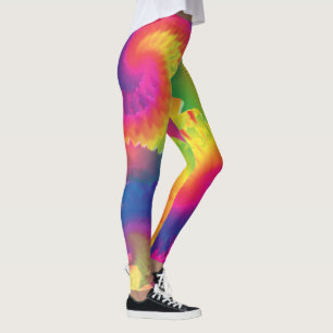Cooles Regenbogen-Gefärbte Krawatte-Muster Leggings