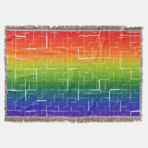 Cooles Regenbogenmuster Decke