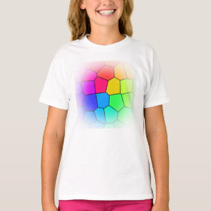 Cooles Regenbogenmuster T-Shirt