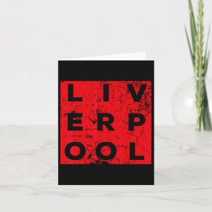 Cooles Retro-Grunge-Vintage-Look-Liverpool-Shirt-G Karte