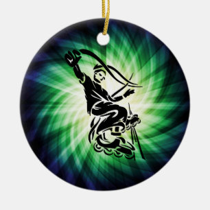 Cooles Rollerblade Keramikornament