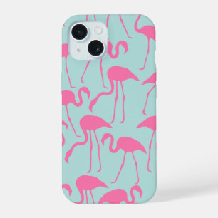 Cooles rosa Flamingo-Muster iPhone 15 Hülle
