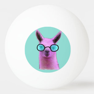 Cooles rosa Lama! Klingeln Pong Bälle Tischtennisball