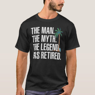 Cooles Ruhestand für Männer Großvater Vater Ruhend T-Shirt