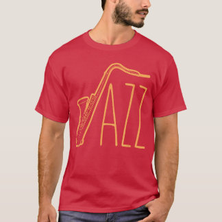 Cooles Saophon für Männer Frauen Jazz-Musikband Mu T-Shirt