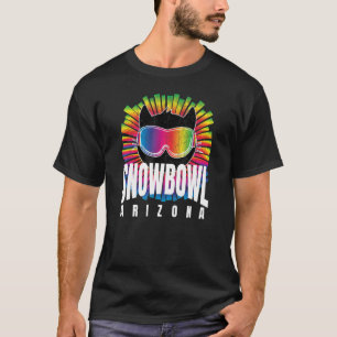 Cooles Schneebuhl Niedliche Kitty Cat w Ski Goggle T-Shirt