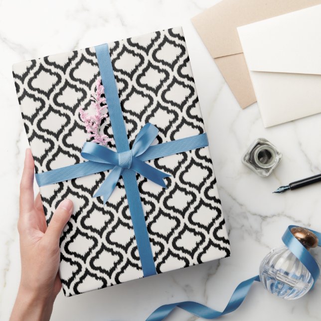 Cooles Schwarzweißbild Geschenkpapier (Schenken)