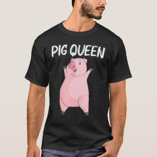 Cooles Schwein für Frauen Mutter Schwein Sau Ferke T-Shirt