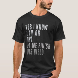 Cooles Schweißen von Frauen Schweisserinnen T-Shirt