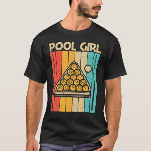 Cooles Schwimmbad für Mädchen Kinderspielplatz Bil T-Shirt