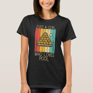 Cooles Schwimmbad für Mädchen Kinderspielplatz Bil T-Shirt